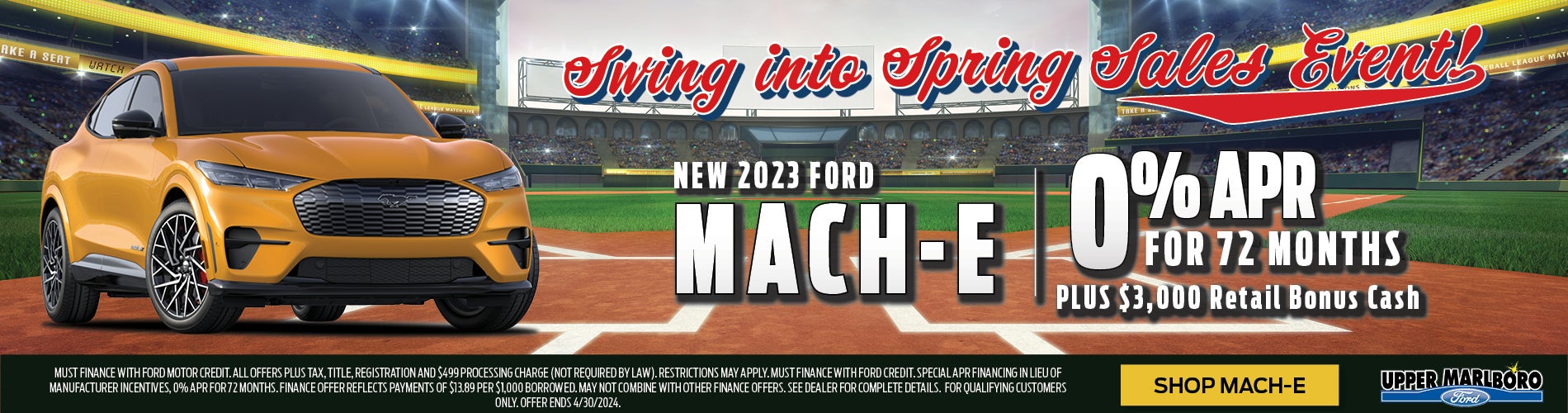 New 2023 Ford Mach-E